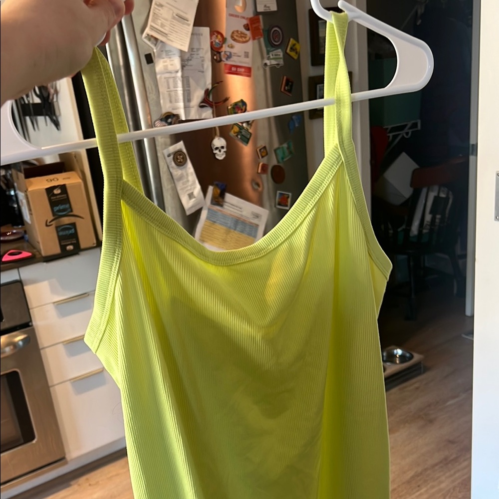 Women's Yellow Tank Top